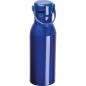 Preview: Trinkflasche aus recyceltem Aluminium mit Namensgravur - 750ml - Farbe: blau