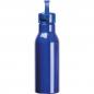 Preview: Trinkflasche aus recyceltem Aluminium mit Namensgravur - 750ml - Farbe: blau