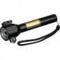 Preview: Wiederaufladbare COB-Taschenlampe mit Gravur / Sicherheitshammer, Gurtschneider