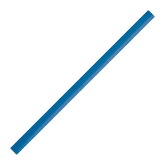 10 Zimmermannsbleistifte mit Namensgravur - Länge: 25cm - Farbe: lackiert blau