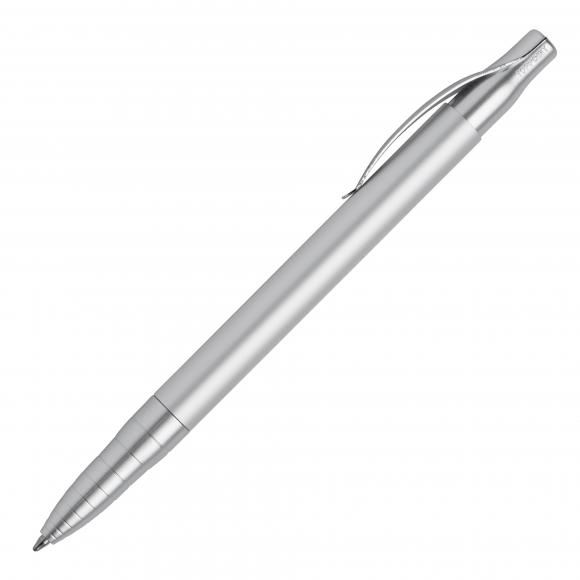 10x Kugelschreiber mit Namensgravur - aus Metall - Farbe: silber
