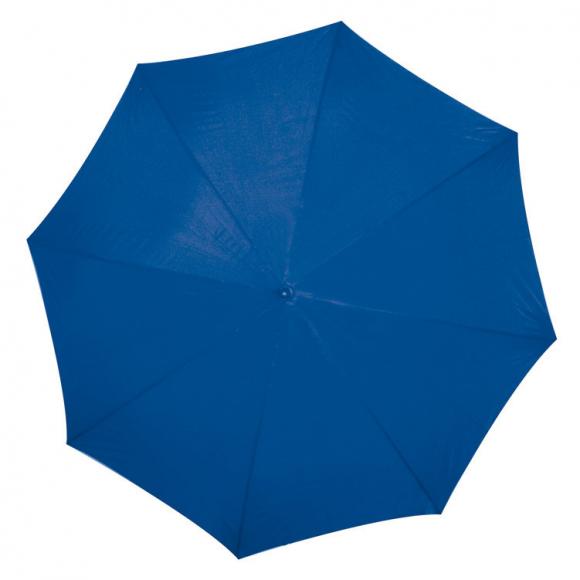 Automatik-Regenschirm mit Gravur / Farbe: blau