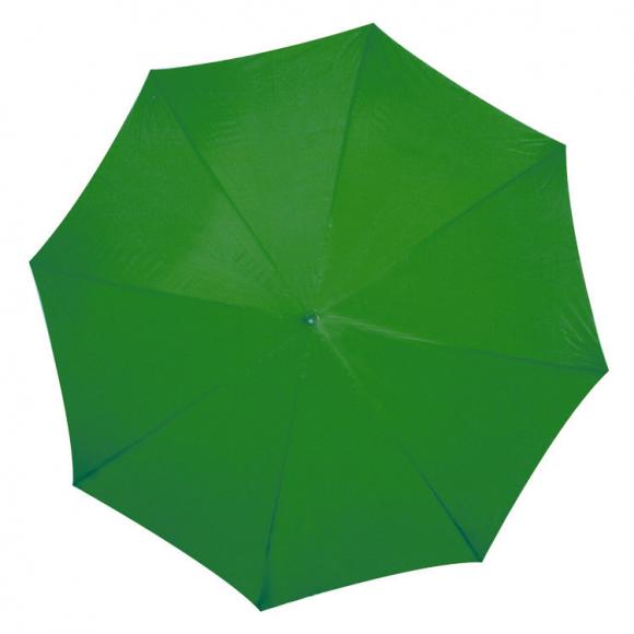Automatik-Regenschirm mit Gravur / Farbe: grün