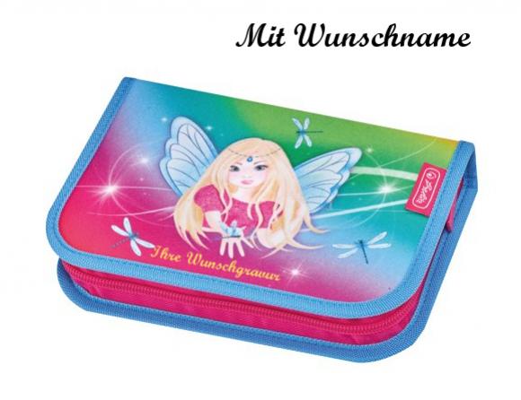 Herlitz Federtasche mit Namensgravur - Federmappe - Schüleretui - "Fee"