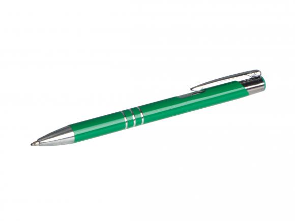 Kugelschreiber aus Metall / Farbe: mittelgrün