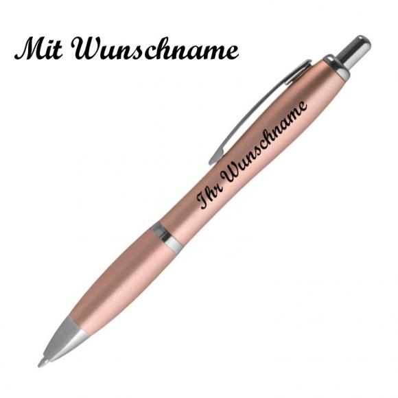 Kugelschreiber mit Namensgravur - Metallic-Farbe - Farbe: metallic rose'
