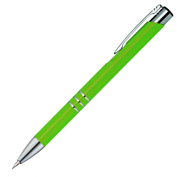 Metall Schreibset / Touchpen Kugelschreiber + Druckbleistift / Farbe: hellgrün