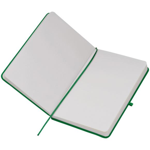 Notizbuch mit Gravur / DIN A5 / 160 S. / blanko / PU Hardcover / Farbe: grün