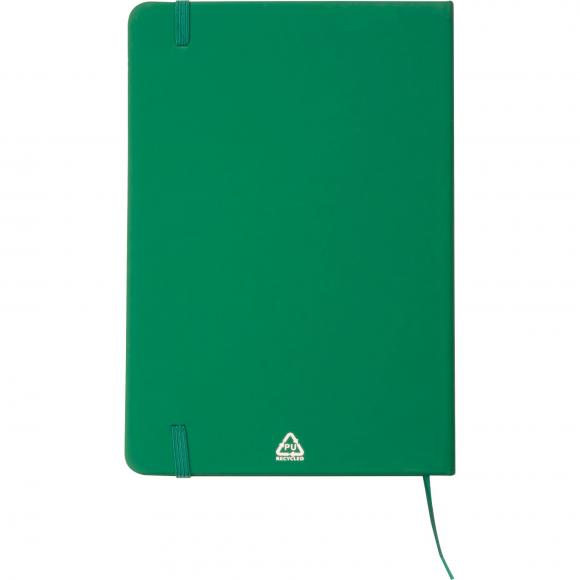 Notizbuch mit Gravur / DIN A5 / Umschlag aus PU / 160 Seiten / Farbe: grün