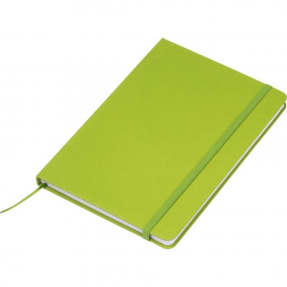 Notizbuch mit Gravur / DIN A5 / Umschlag aus PU / 160 Seiten / Farbe: hellgrün