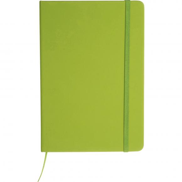 Notizbuch mit Gravur / DIN A5 / Umschlag aus PU / 160 Seiten / Farbe: hellgrün