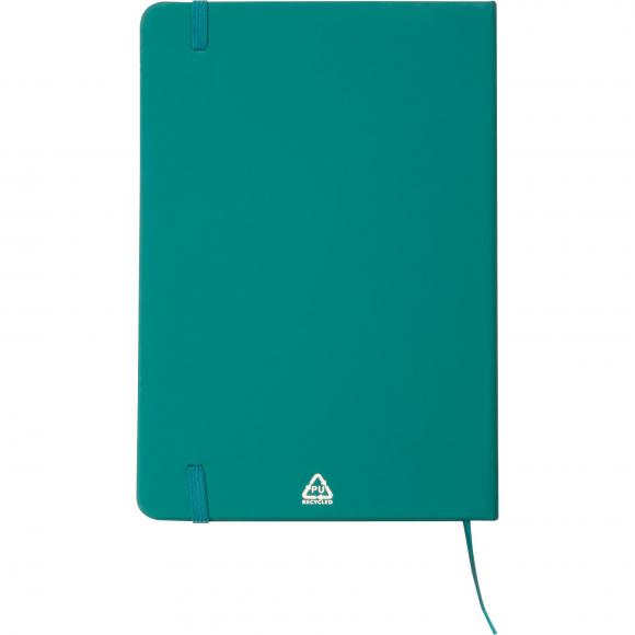 Notizbuch mit Gravur / DIN A5 / Umschlag aus PU / 160 Seiten / Farbe: türkis