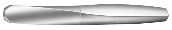 Pelikan Tintenroller mit Gravur / "Twist R457 Silber"