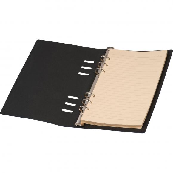 Ringbuch mit Gravur / DIN A5 / Notizbuch mit 200 Seiten / Farbe: dunkelblau