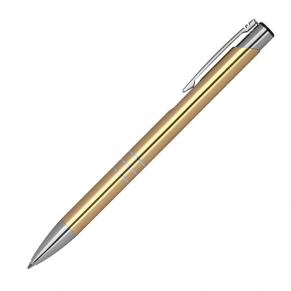 Schreibset mit Gravur / Touchpen Kugelschreiber + Kugelschreiber / Farbe: gold