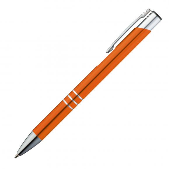 Schreibset mit Gravur / Touchpen Kugelschreiber + Kugelschreiber / Farbe: orange