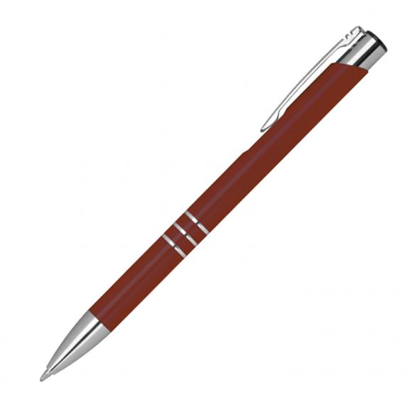 Schreibset mit Namensgravur - Touchpen Kugelschreiber+Kugelschreiber - bordeaux