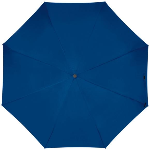 Taschenschirm mit Gravur / aus Pongee mit Karabinergriff / Farbe: blau