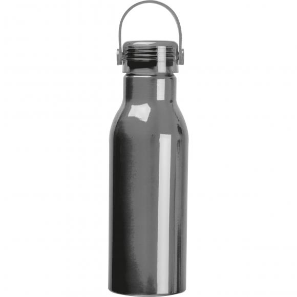 Trinkflasche aus recyceltem Aluminium mit Gravur / 750ml / Farbe: anthrazit