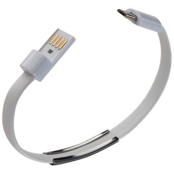 USB Armband mit Namensgravur - zur Datenübertragung oder Laden von Smartphones