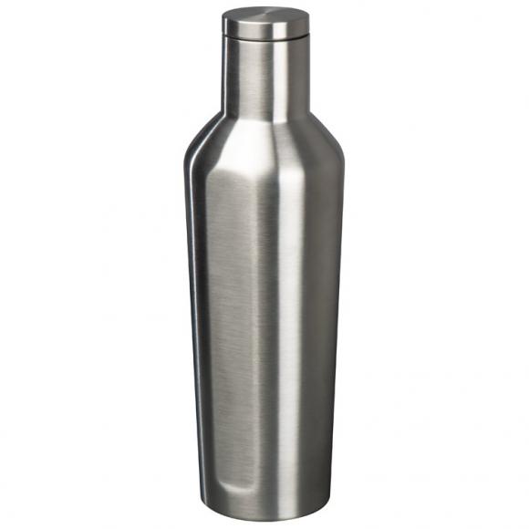 Vakuum-Trinkflasche aus Edelstahl mit auslaufsicherem Verschluß