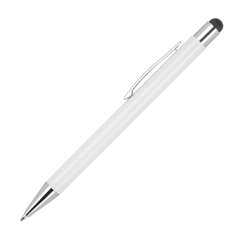 10 Touchpen Kugelschreiber / aus Metall / Stylusfarbe: schwarz