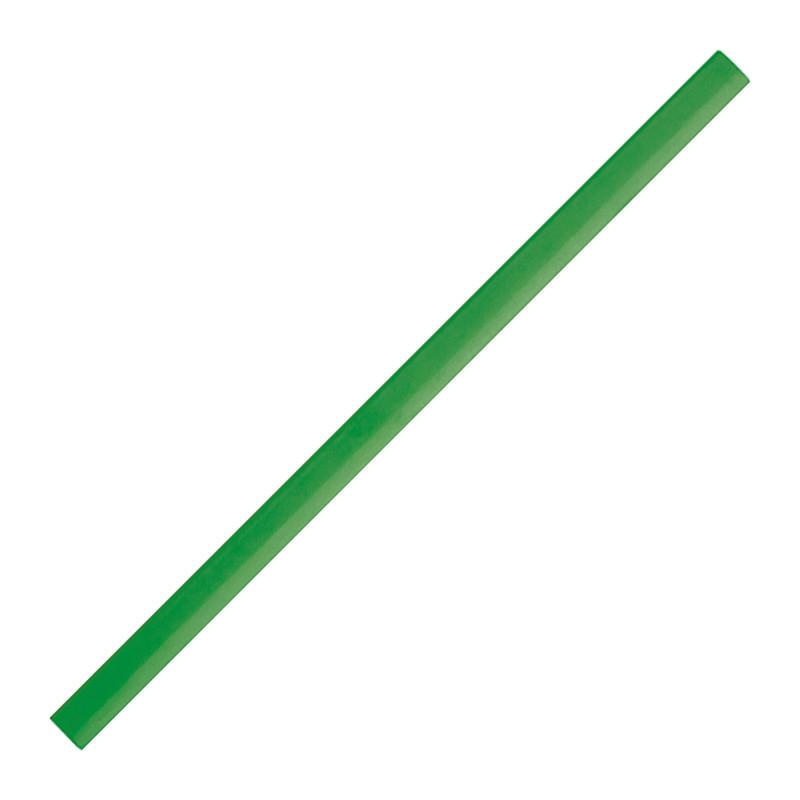 10 Zimmermannsbleistifte mit Gravur / Länge: 25cm / Farbe: lackiert grün