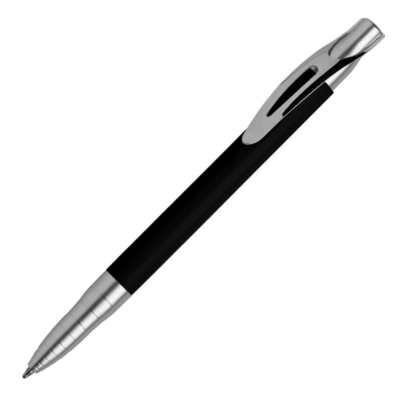 10x Kugelschreiber mit Namensgravur - aus Metall - Farbe: schwarz