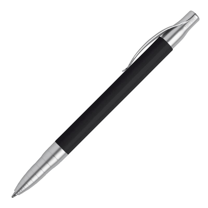 10x Kugelschreiber mit Namensgravur - aus Metall - Farbe: schwarz