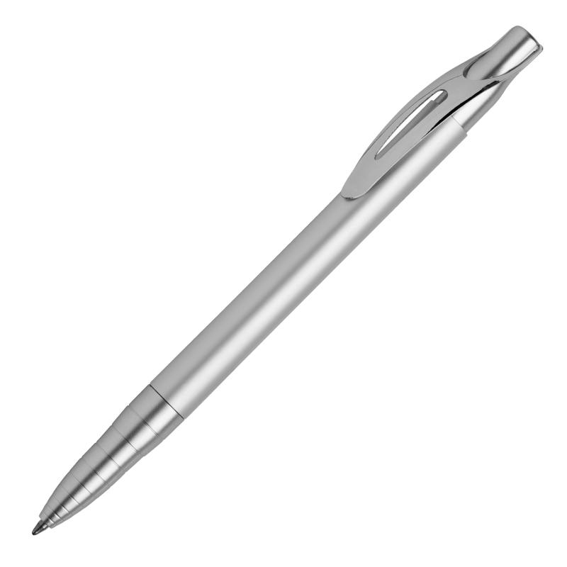 10x Kugelschreiber mit Namensgravur - aus Metall - Farbe: silber