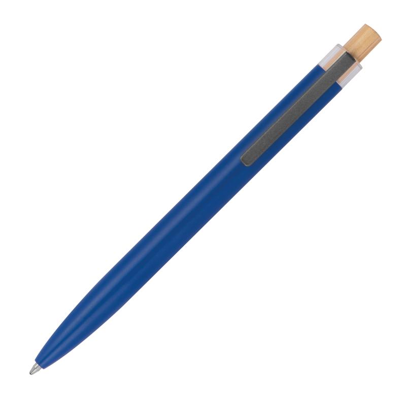 5 Kugelschreiber aus recyceltem Aluminium mit Namensgravur - Farbe: blau