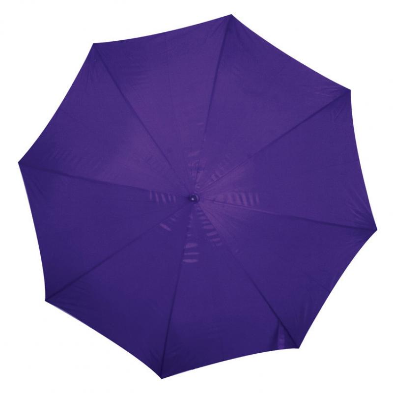 Automatik-Regenschirm mit Namensgravur - Farbe: lila