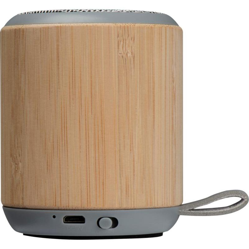 Bluetooth 5.0 Lautsprecher aus Bambus mit Gravur