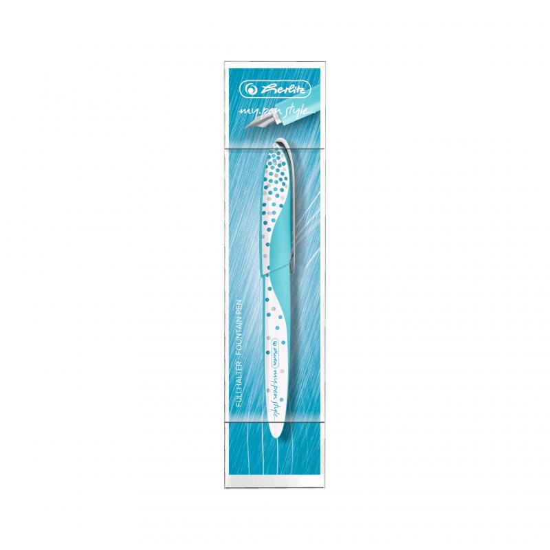 Herlitz Füllhalter "my.pen" mit Gravur / Füller / "Frozen Glam"