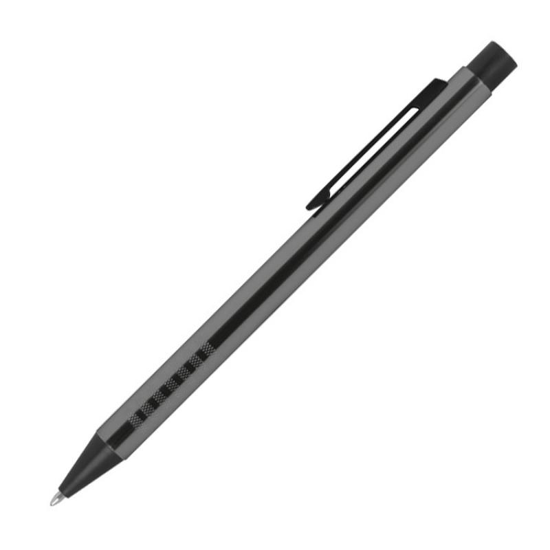 Kugelschreiber aus Metall mit Gravur / Farbe: anthrazit