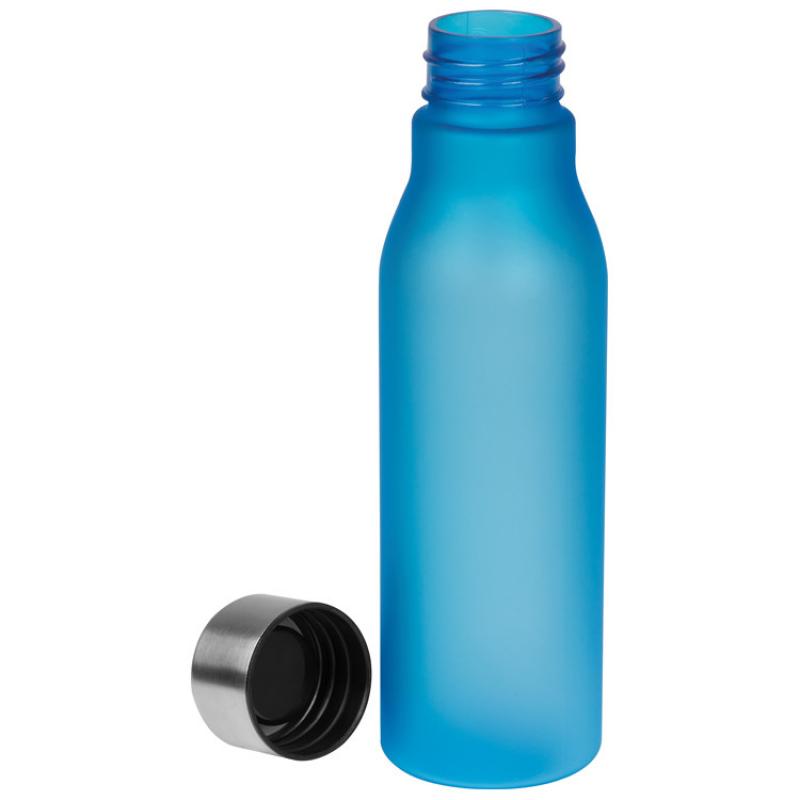 Kunststoff Trinkflasche mit Gravur / 0,55l / Farbe: hellblau