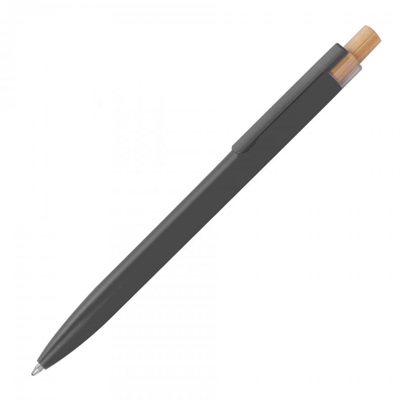 Metall-Schreibset mit Kugelschreiber und Druckbleistift mit Gravur / anthrazit