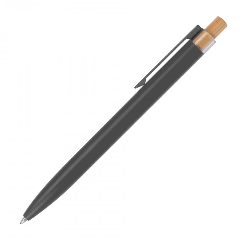 Metall-Schreibset mit Kugelschreiber und Druckbleistift mit Gravur / anthrazit