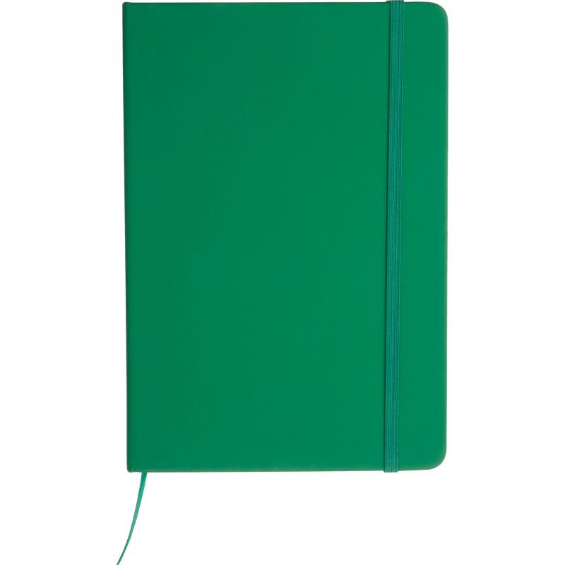Notizbuch mit Gravur / DIN A5 / Umschlag aus PU / 160 Seiten / Farbe: grün