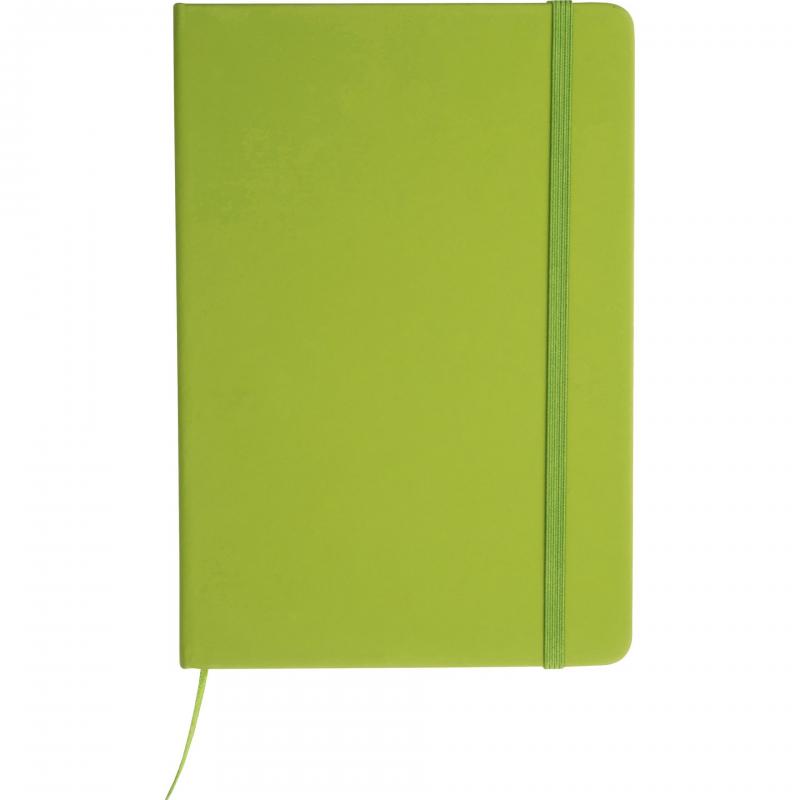 Notizbuch mit Gravur / DIN A5 / Umschlag aus PU / 160 Seiten / Farbe: hellgrün