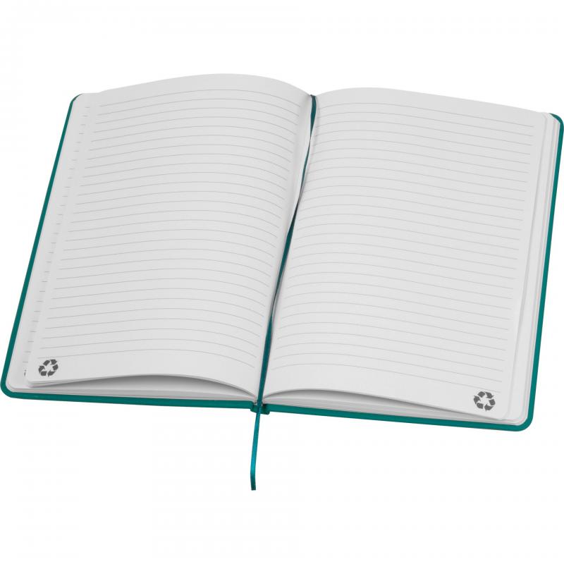 Notizbuch mit Gravur / DIN A5 / Umschlag aus PU / 160 Seiten / Farbe: türkis