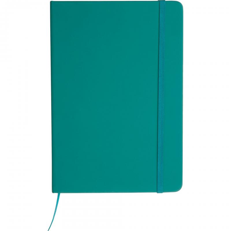 Notizbuch mit Gravur / DIN A5 / Umschlag aus PU / 160 Seiten / Farbe: türkis