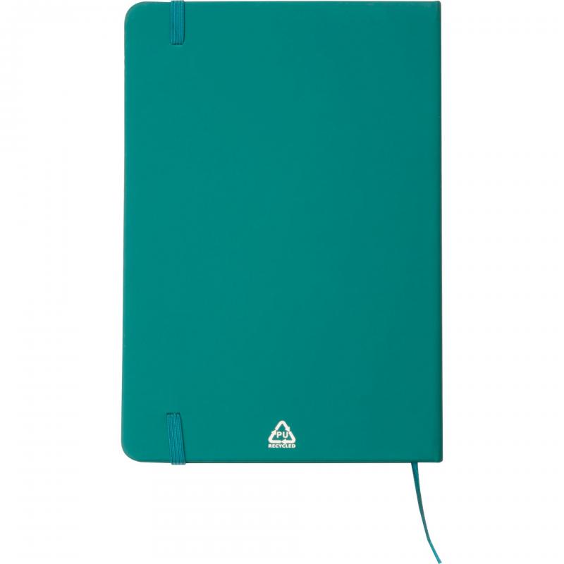 Notizbuch mit Gravur / DIN A5 / Umschlag aus PU / 160 Seiten / Farbe: türkis