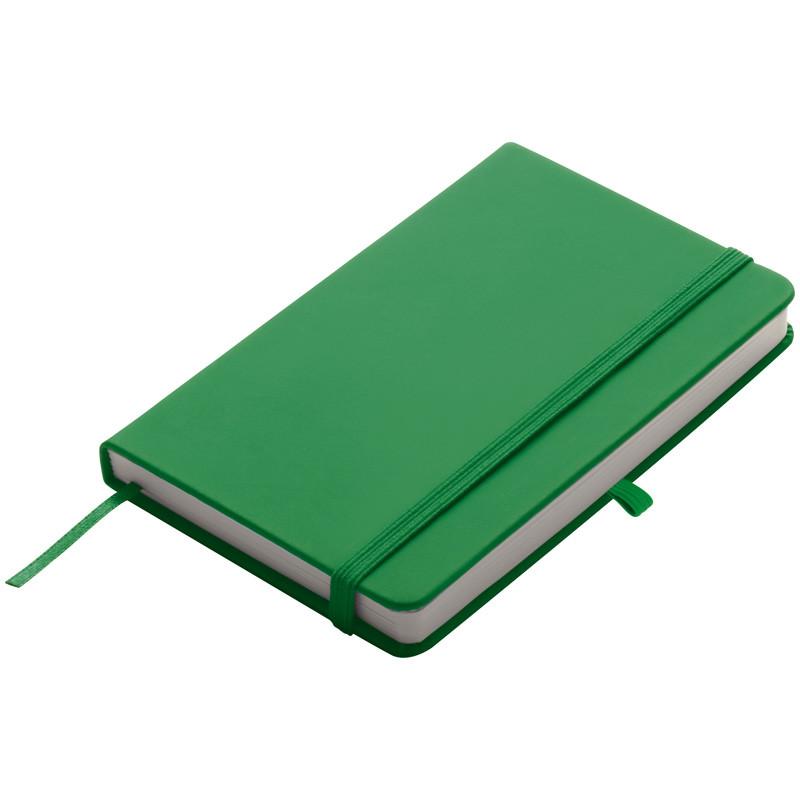Notizbuch mit Gravur / DIN A6 / 160 S. / blanko / PU Hardcover / Farbe: grün