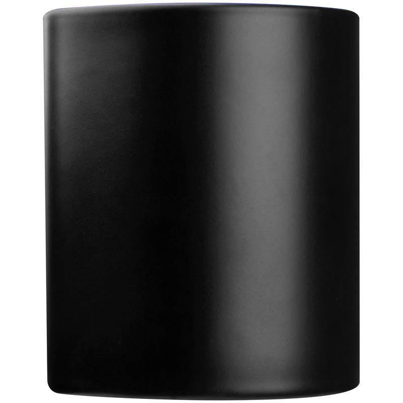 Porzellantasse mit Gravur / Kaffeetasse / 300 ml / Farbe: schwarz-blau