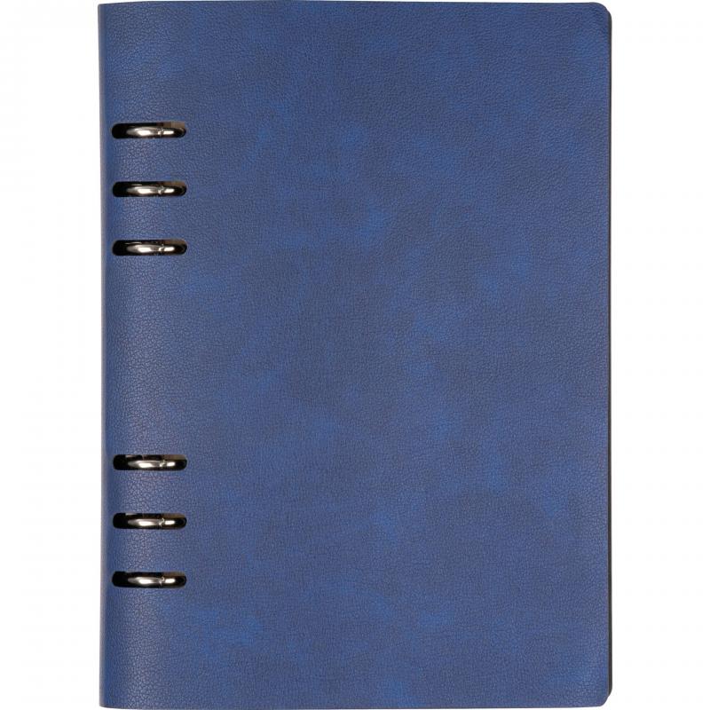 Ringbuch mit Gravur / DIN A5 / Notizbuch mit 200 Seiten / Farbe: dunkelblau