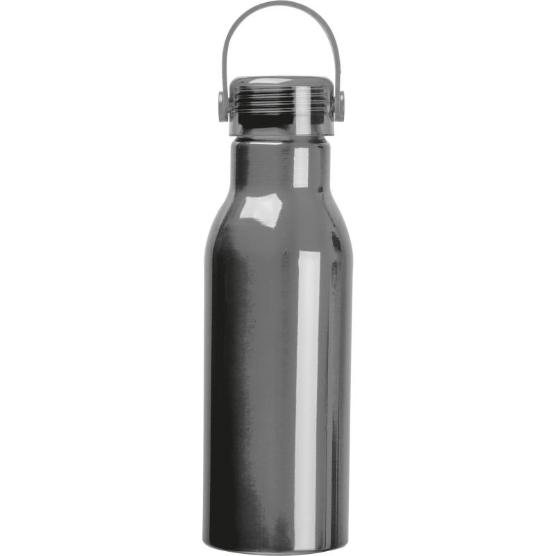 Trinkflasche aus recyceltem Aluminium mit Gravur / 750ml / Farbe: anthrazit