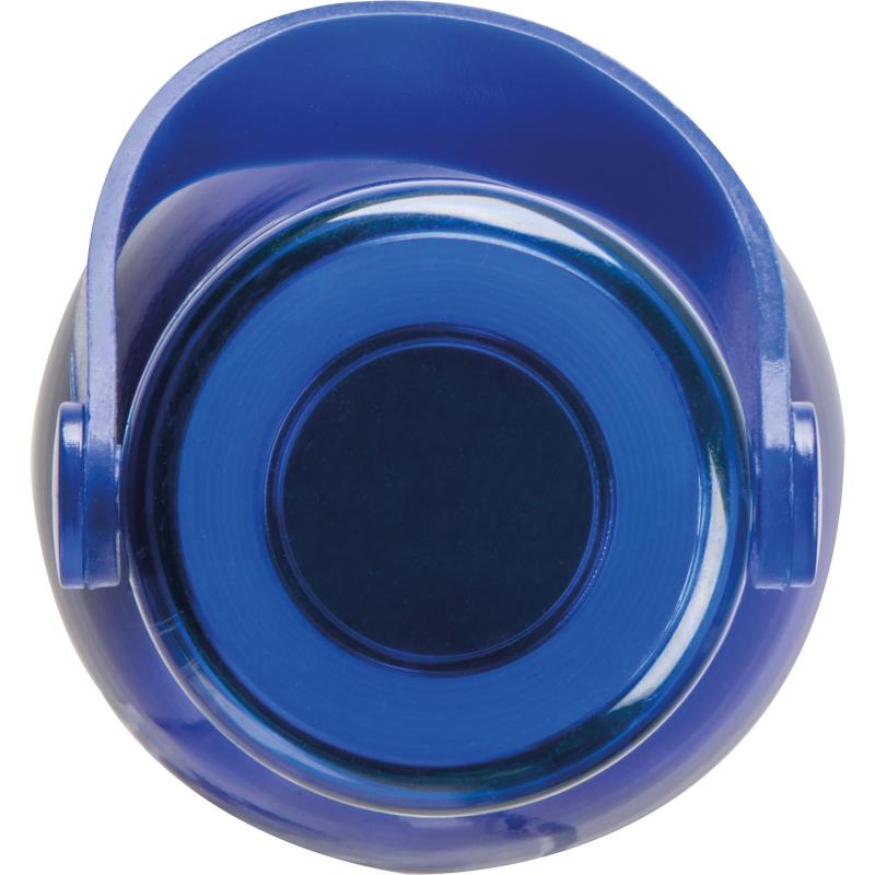 Trinkflasche aus recyceltem Aluminium mit Namensgravur - 750ml - Farbe: blau