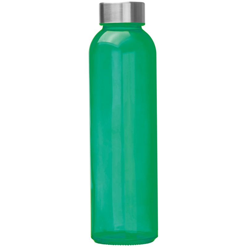 Trinkflasche mit Gravur / aus Glas / Füllmenge: 500ml / Farbe: grün