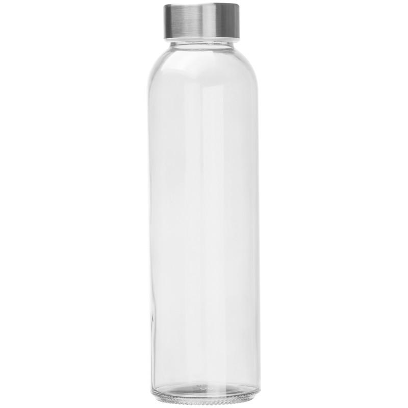 Trinkflasche mit Gravur / aus Glas / Füllmenge: 500ml / Farbe: transparent klar